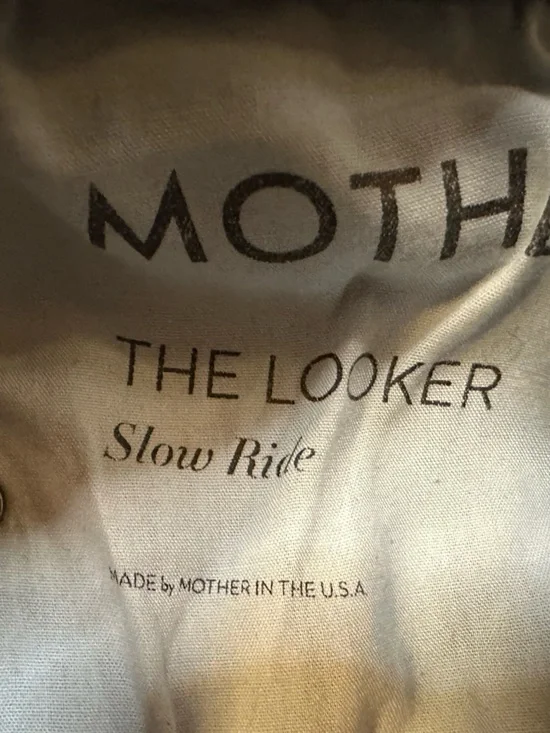 MOTHER the Looker Slow Ride Skinny Jeans in Dark Indigo - Picture 9 of 10